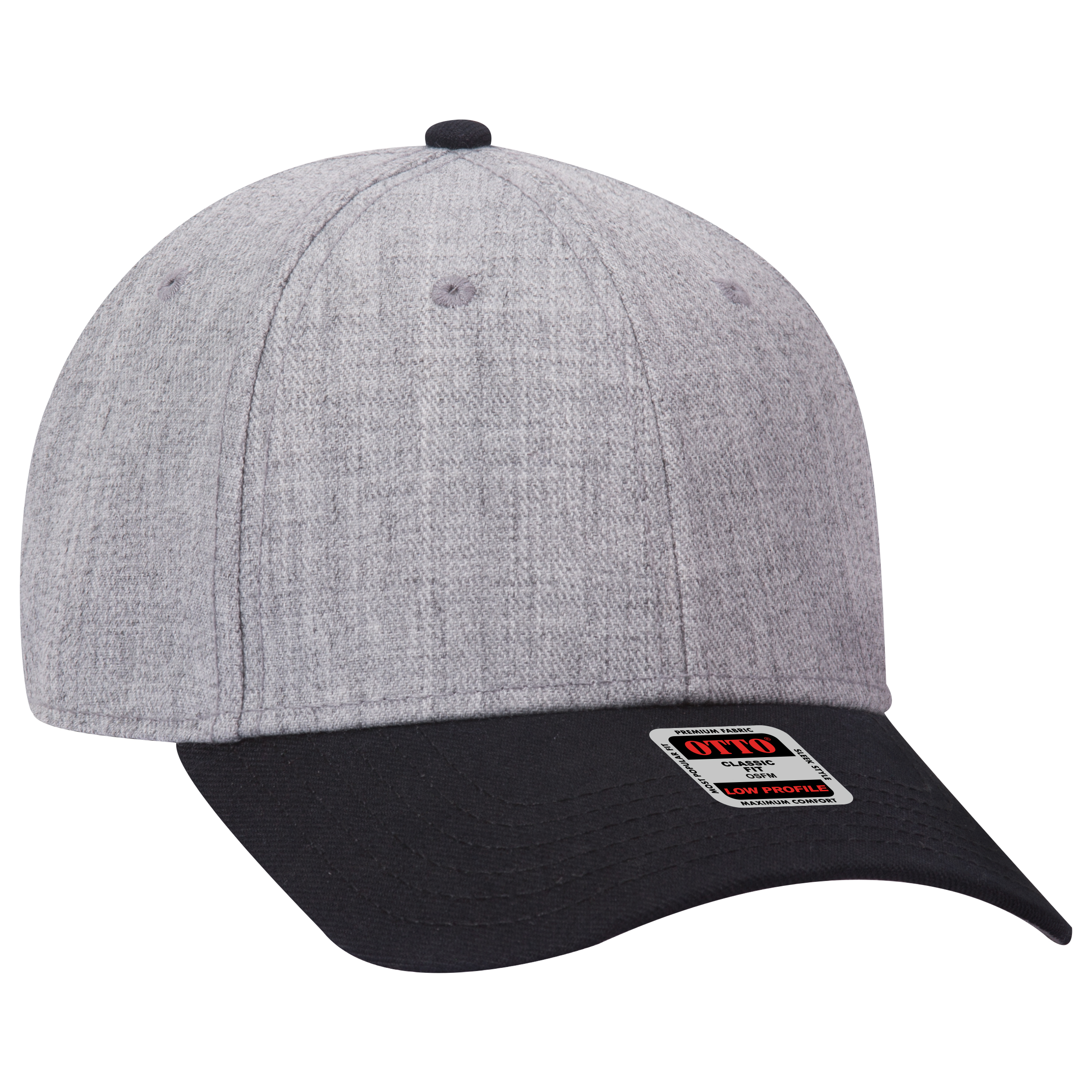 OTTO CAP® 6 Panel Low Profile Baseball Cap 11