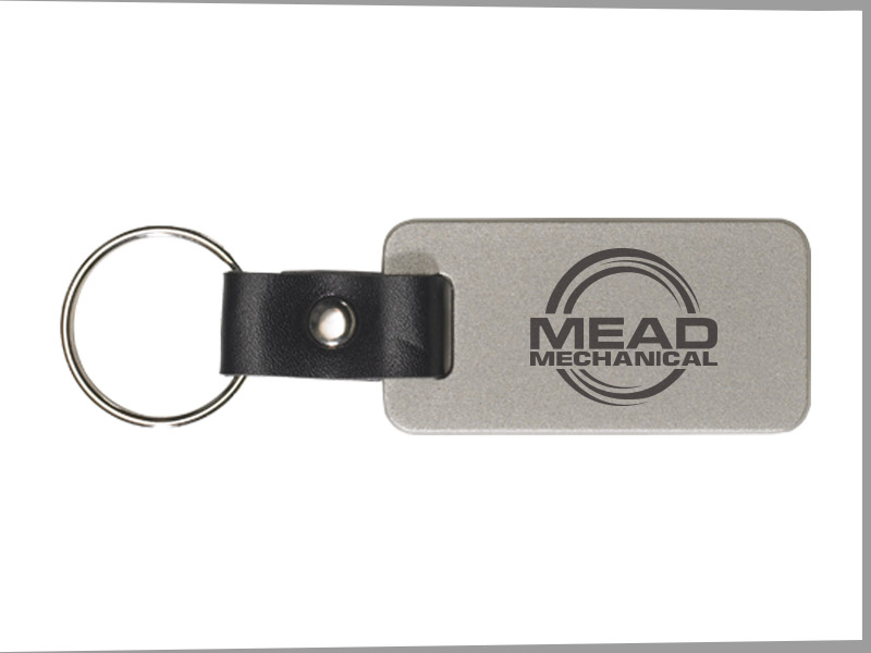 Zinc Strap Key Tag