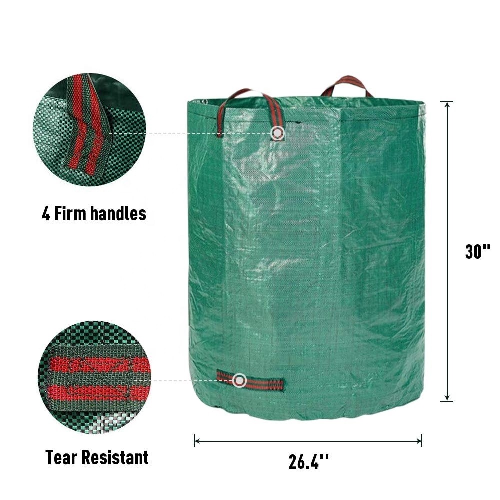 72 Gallons Reusable Garden Waste Bags 2