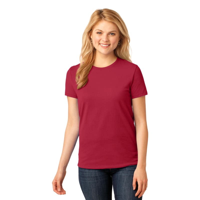 Port & Company Women's Core Cotton Tee. 132