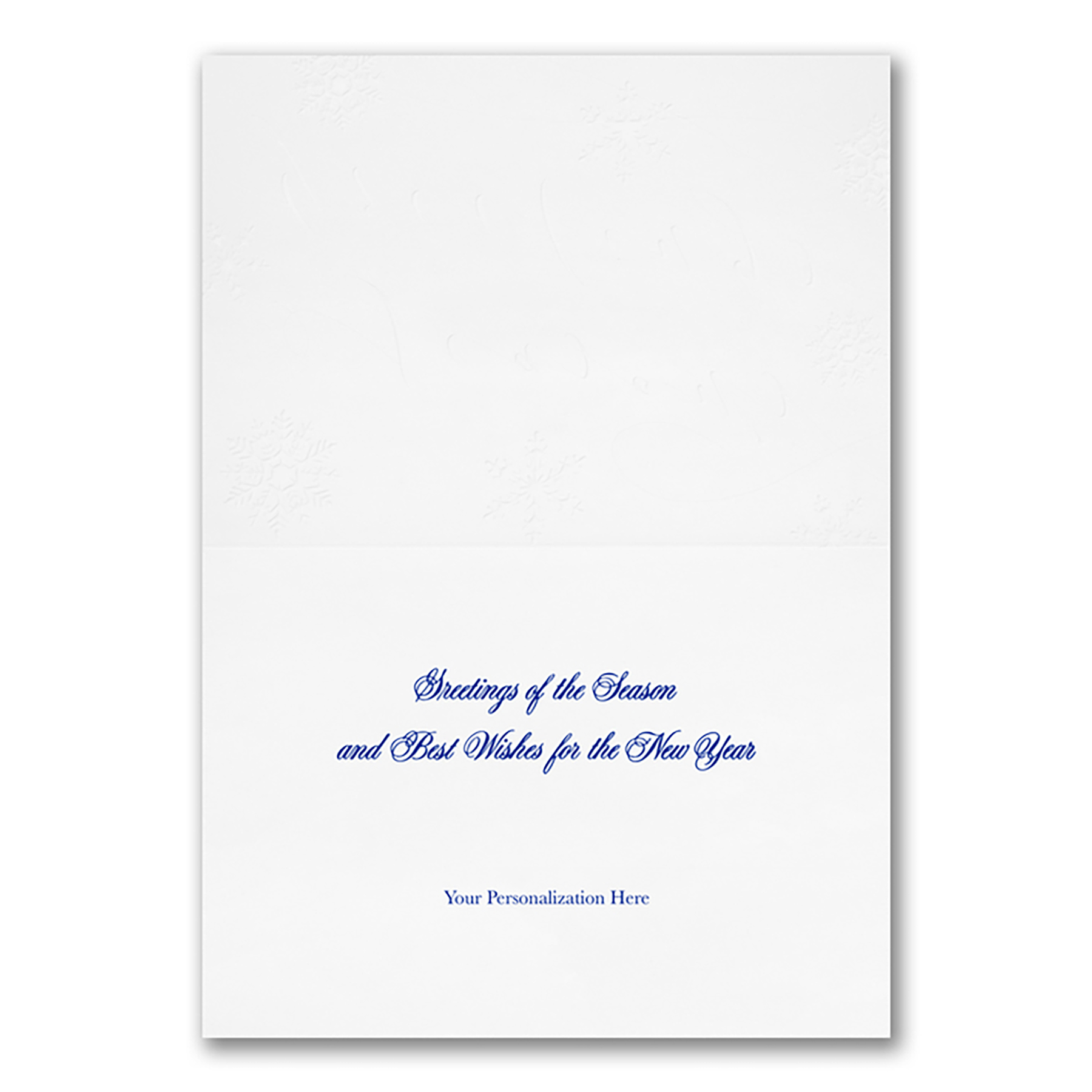 Flurried Greetings Holiday Card 5