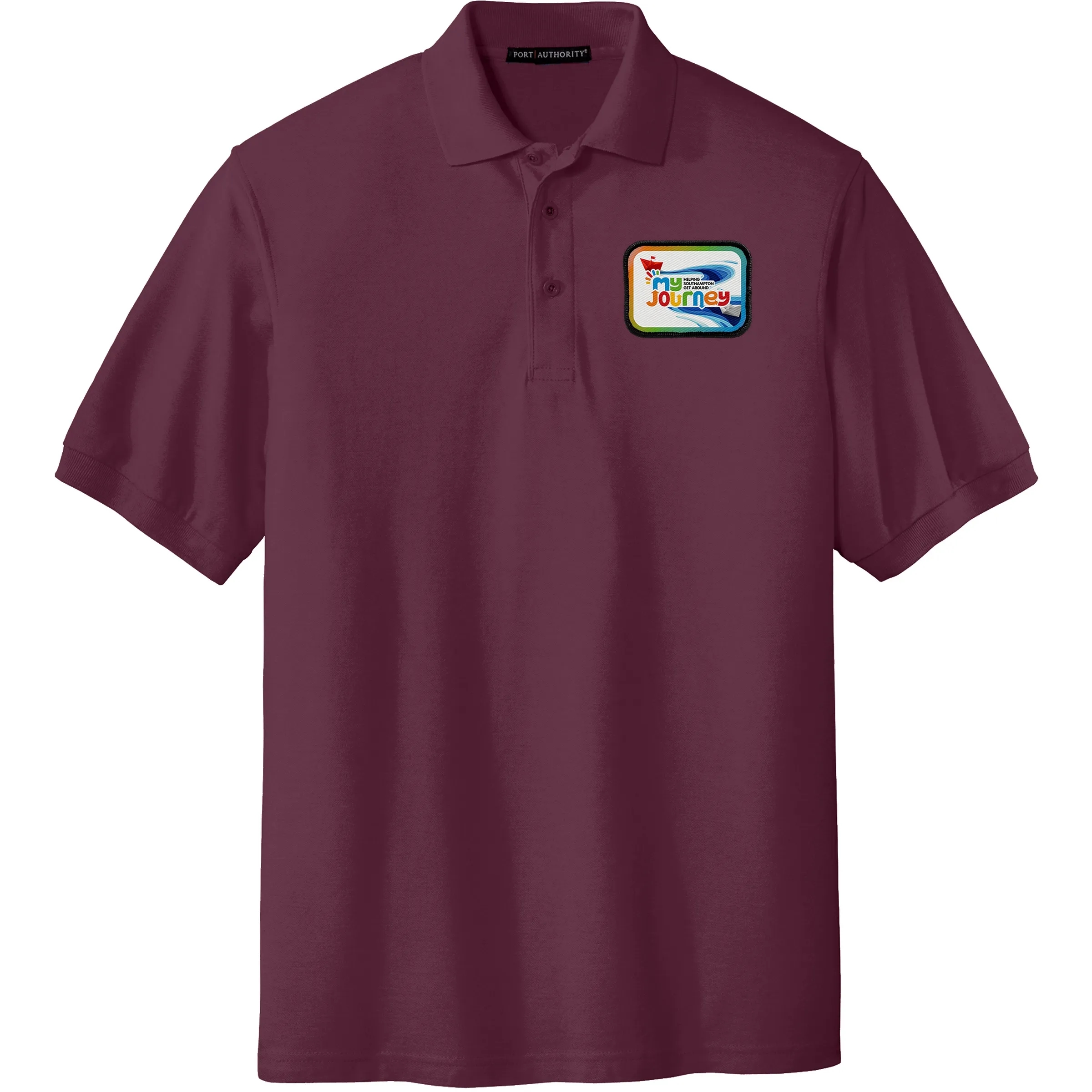 PORT AUTHORITY(R) SILK TOUCH(TM) POLO WITH EMBLEM 28