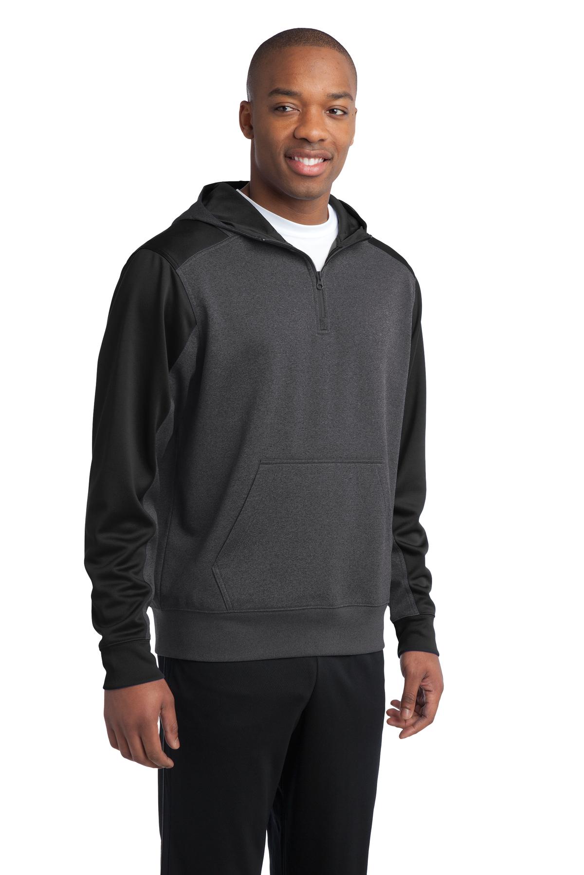 Tech Fleece Colorblock 1/4-Zip Hooded Sweatshirt
