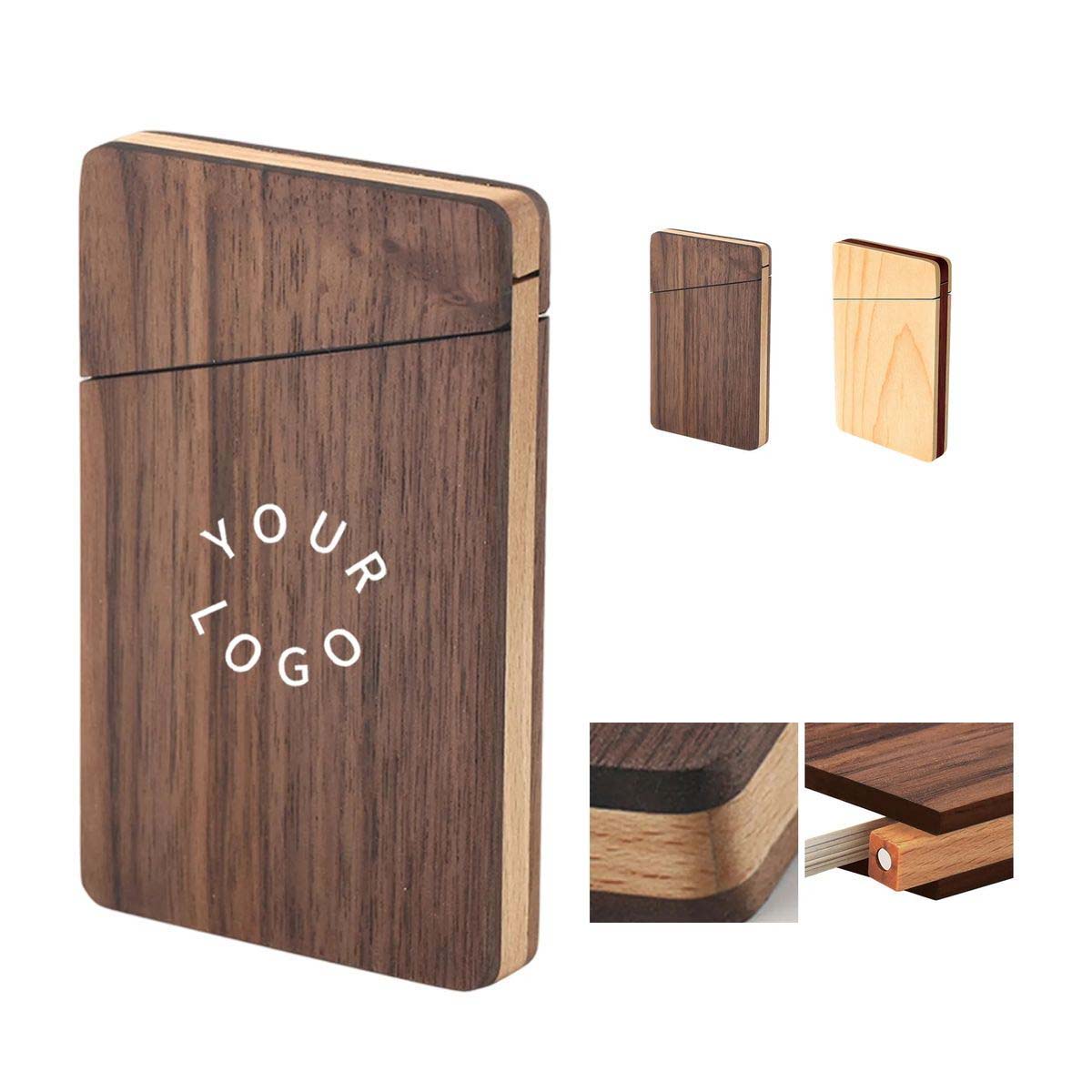 Lighter Shaped Business Card Holder with Sleek Finish 1