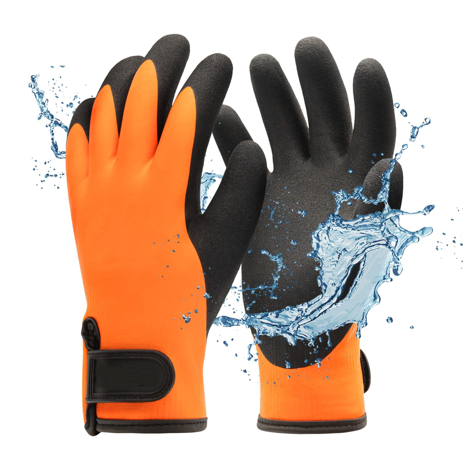 Waterproof Insulated Latex Gloves 4