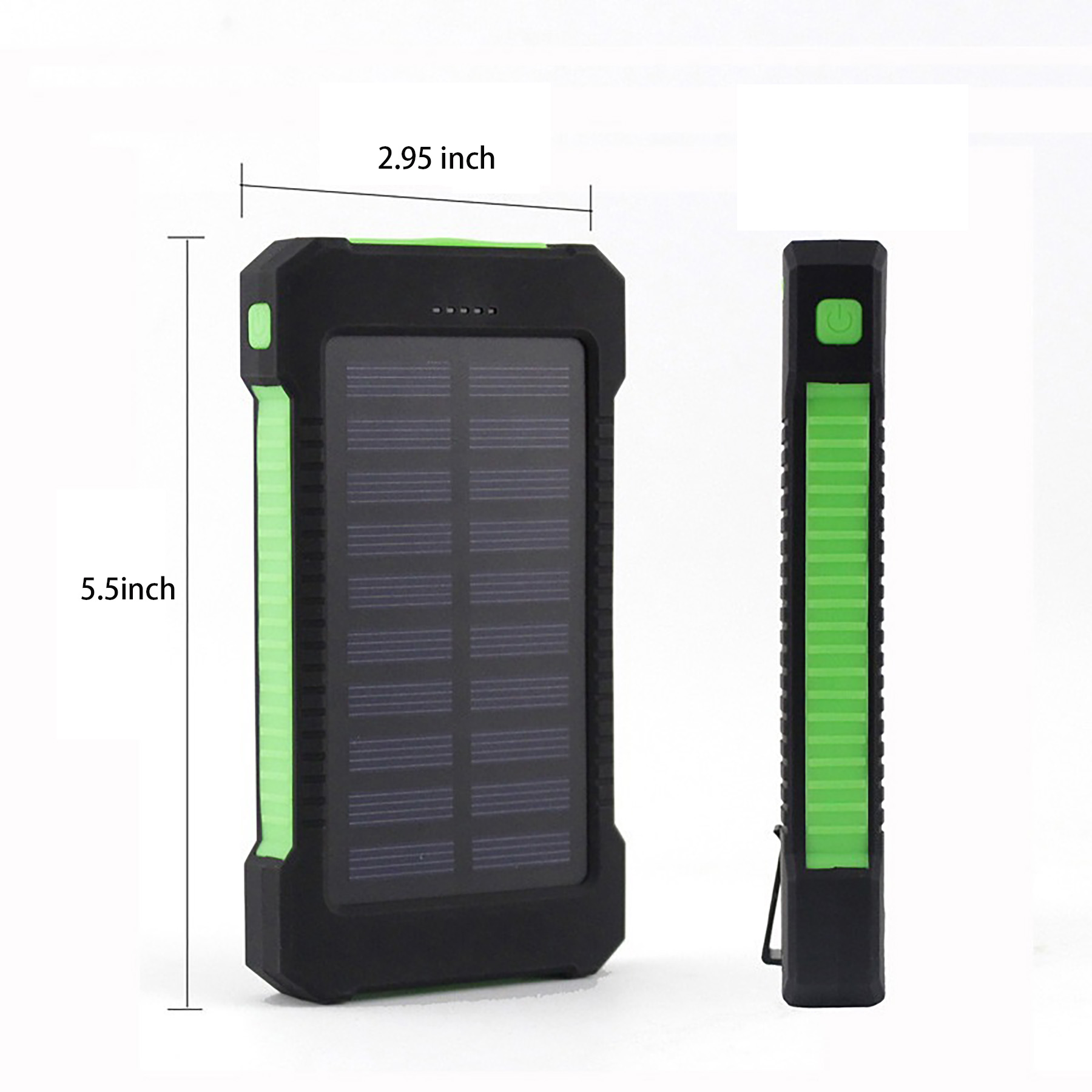 Dual USB Waterproof Solar Power Bank 10