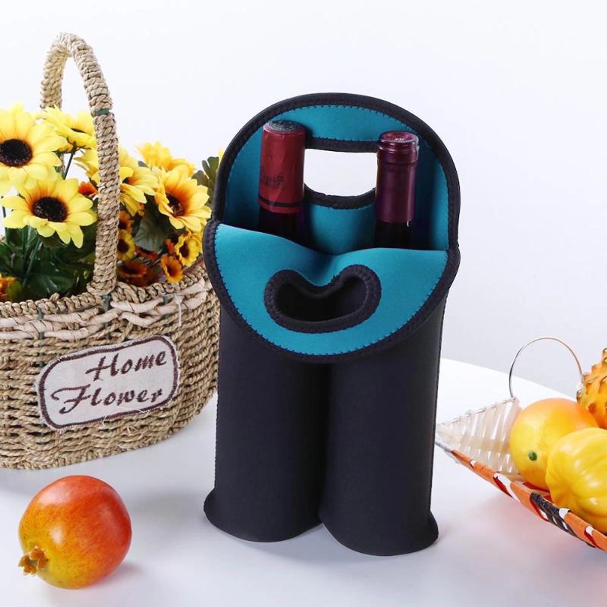 2 Bottles Neoprene Wire Carrier Bag 3