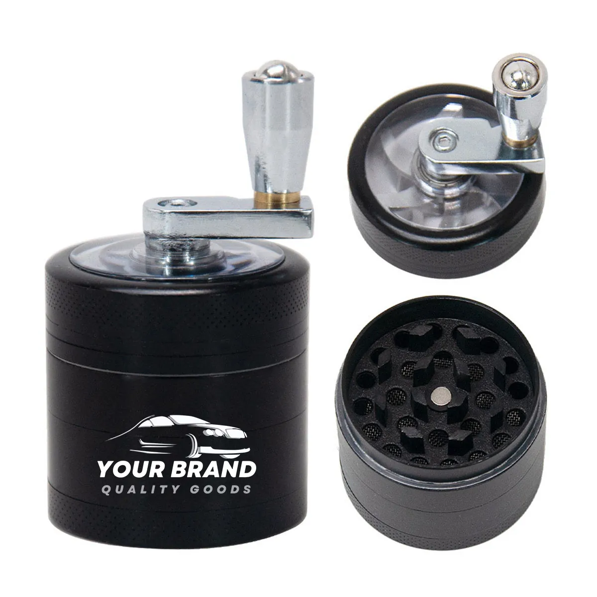 Durable Portable Labor Saving 4 Layers Manual Grinder 3