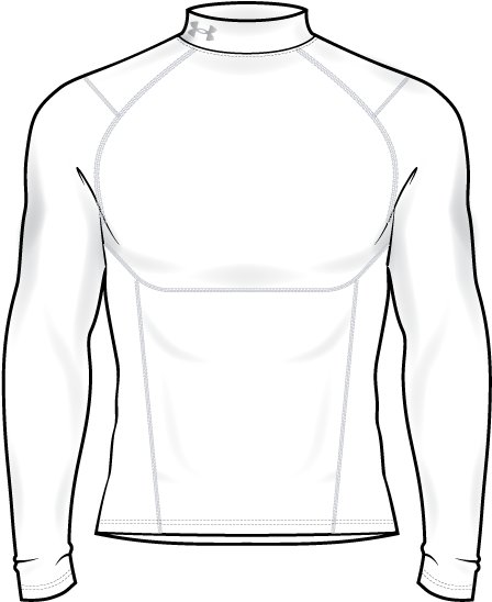 ColdGear NEOLAST Men's Compression Mock Long Sleeve 2