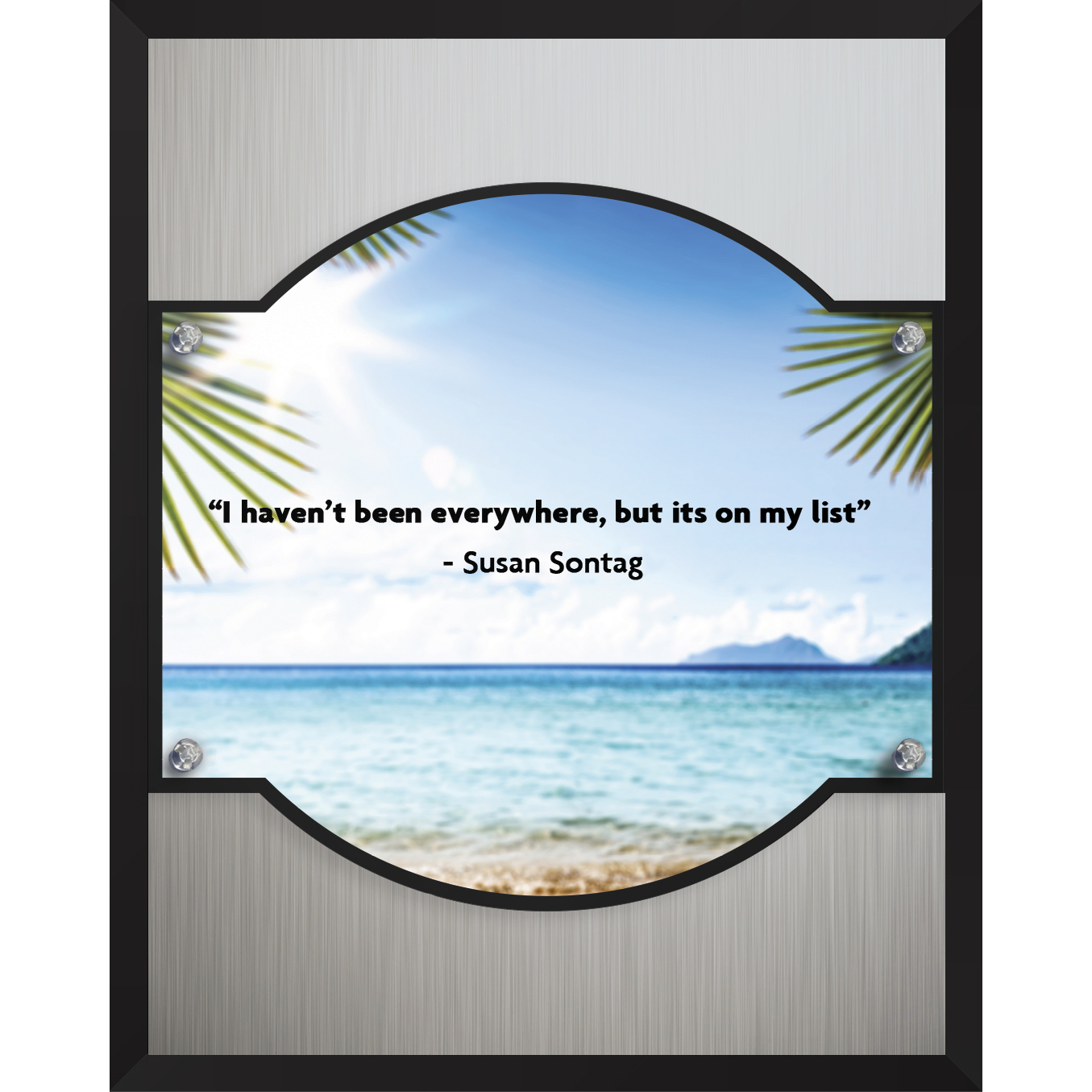 The Highlight Plaque (8"x 10"x 1") Full Colour PhotoImage