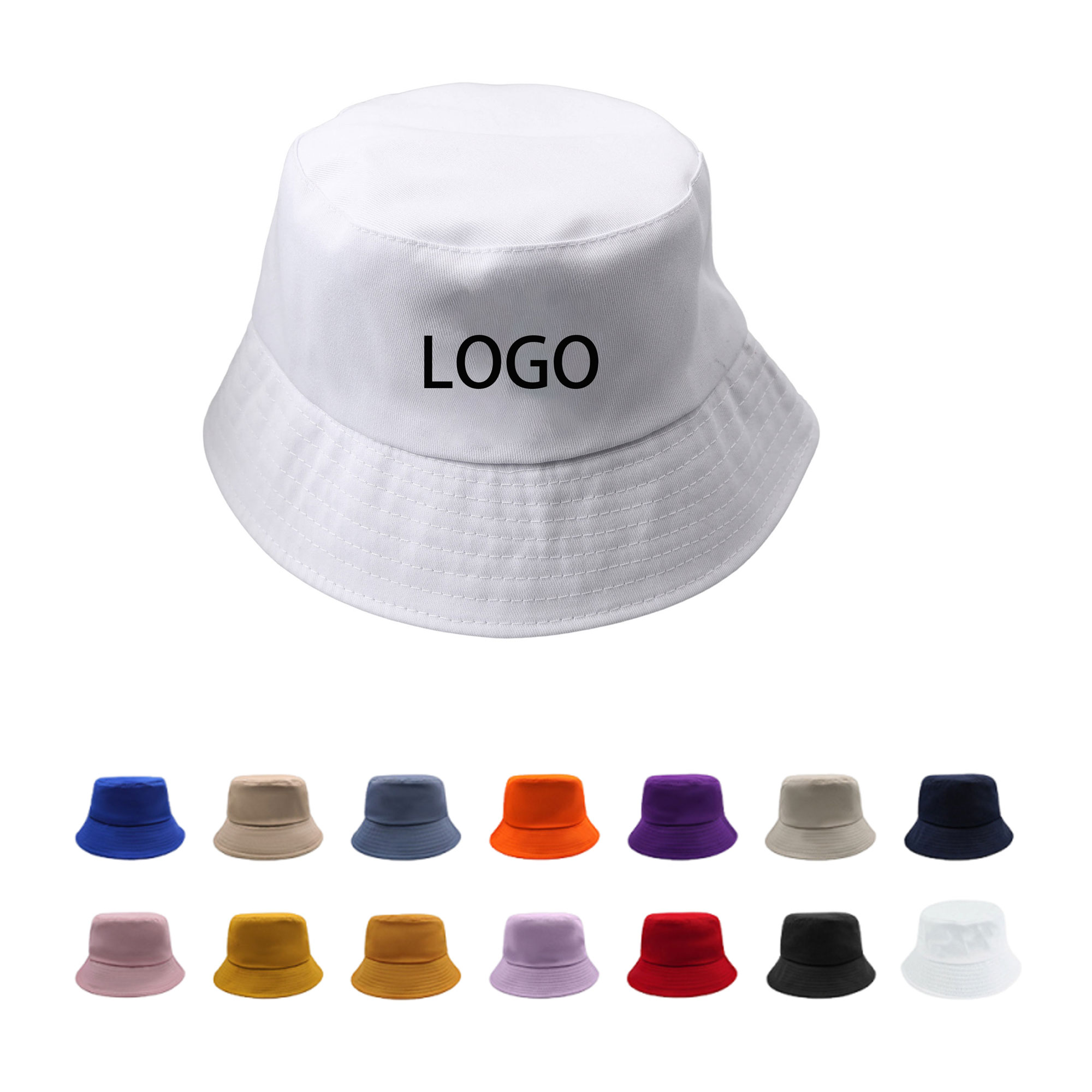 Full Color Pure Cotton Kid Bucket Hat 2