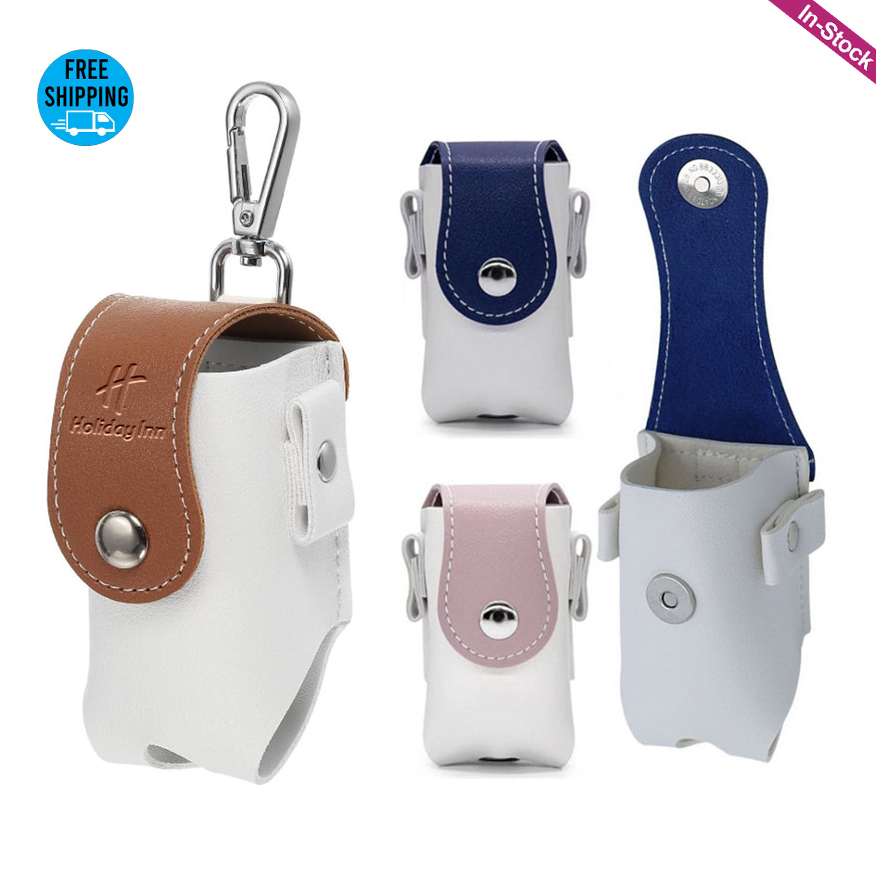 Leatherette Golf Ball Pouch Tee Holder 6