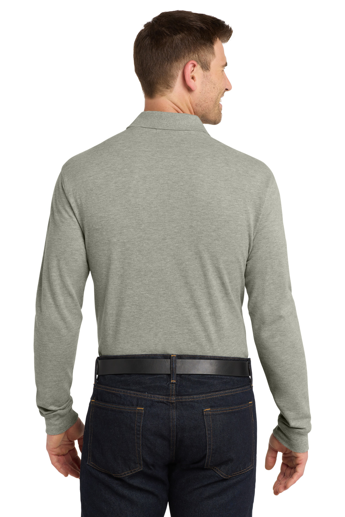 Port Authority EZCotton Long Sleeve Polo. K8000LS 30