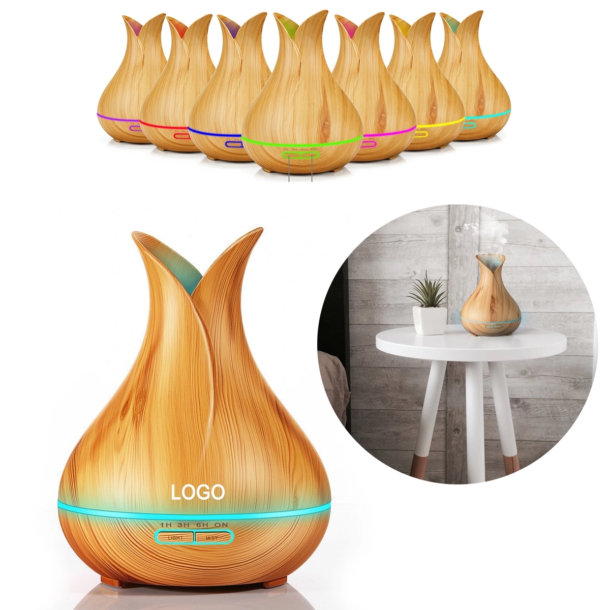 400 ml Essential Oil Aromatherapy Diffuser 4