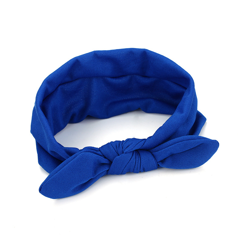 Head-wraps Hair Band Knotted Headband Rabbit Ears 28