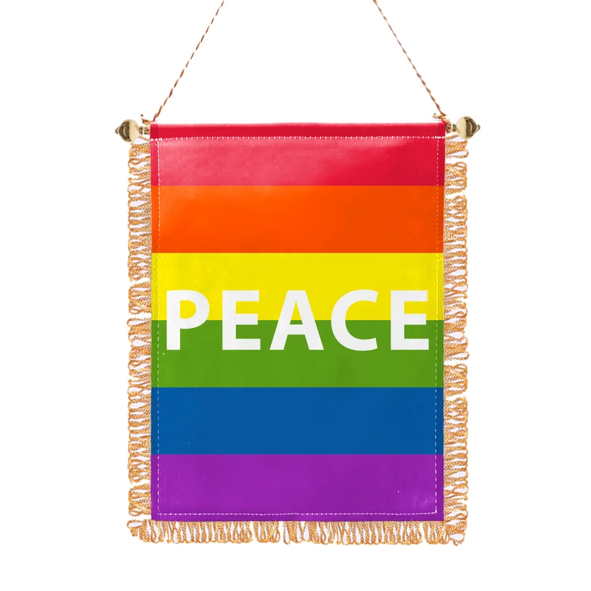 Mini Banner - Rainbow Peace 1