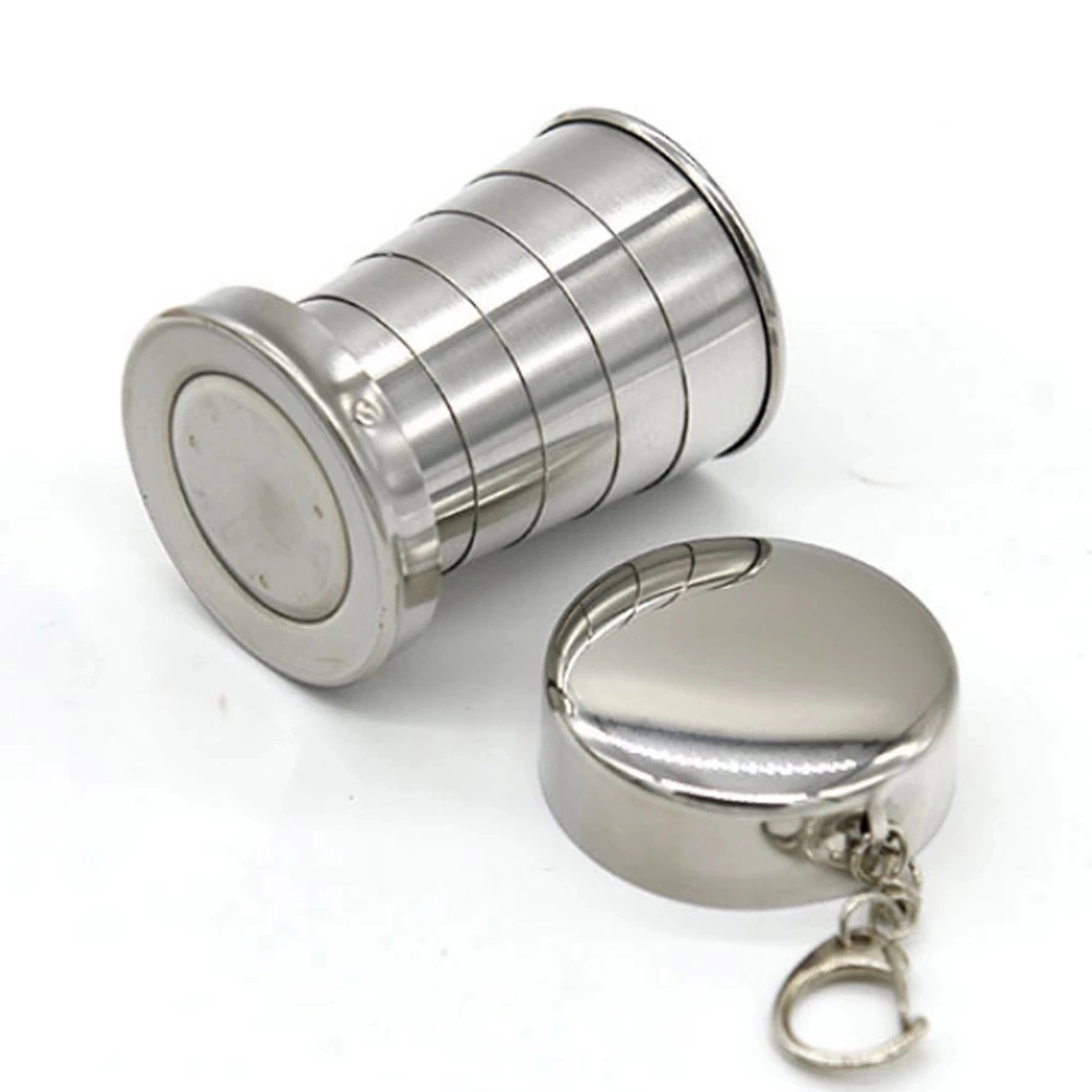 Stainless Steel Folding Retractable Cup 2