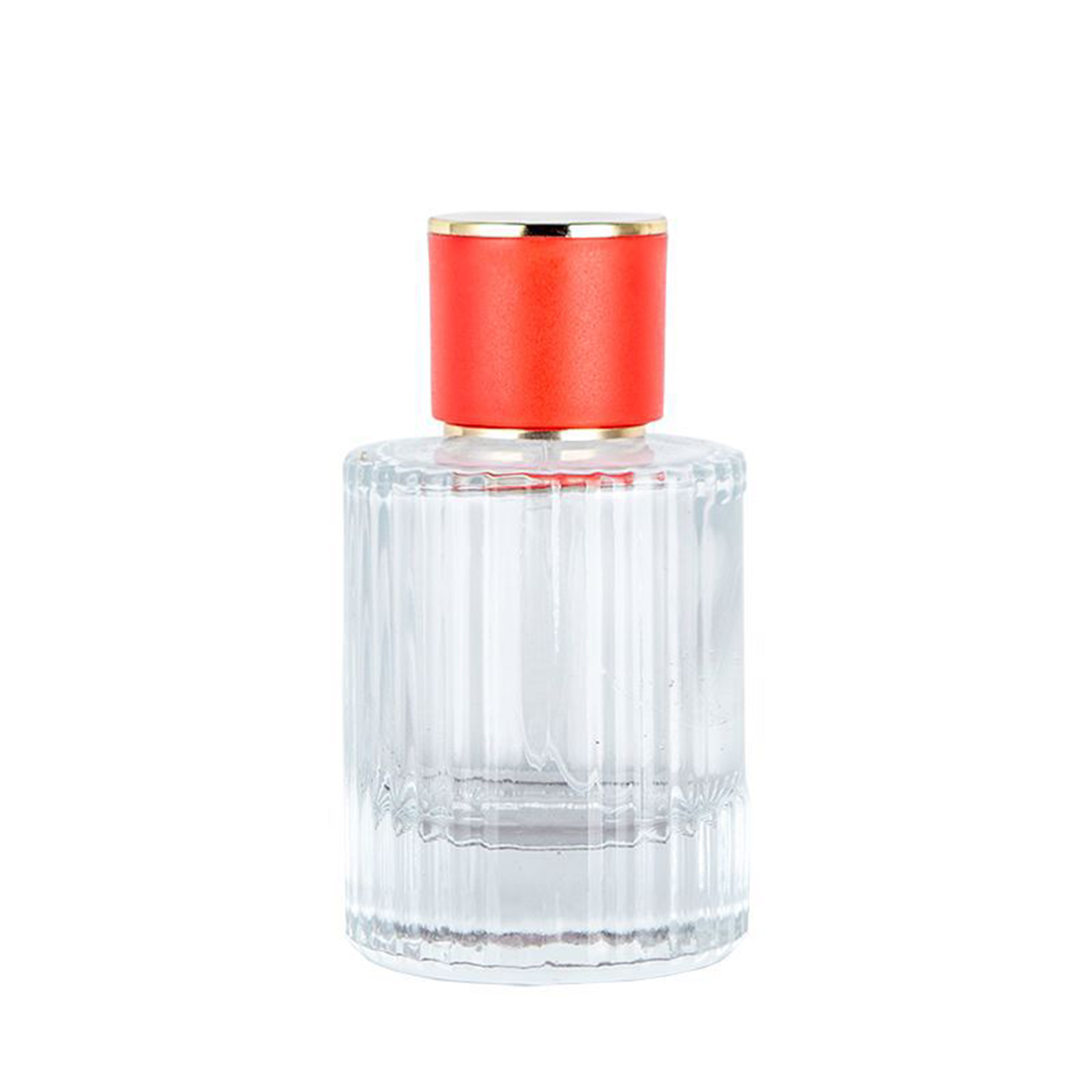 1.7oz Vertical Stripe Glass Perfume Bottle 9