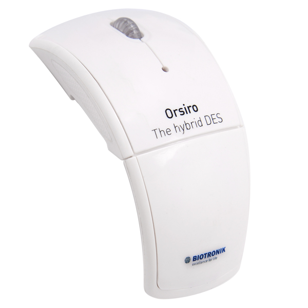 Allen Glossy Wireless Folding Mouse 1