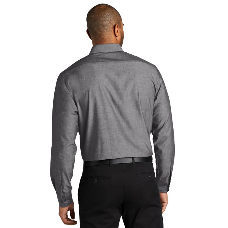 Port Authority Long Sleeve Chambray Easy Care Shirt 11