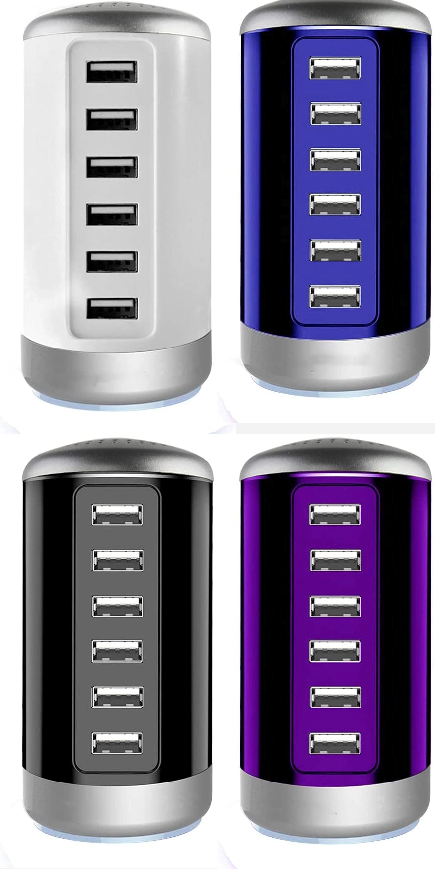 Universal USB Charger Station 6-Port 3