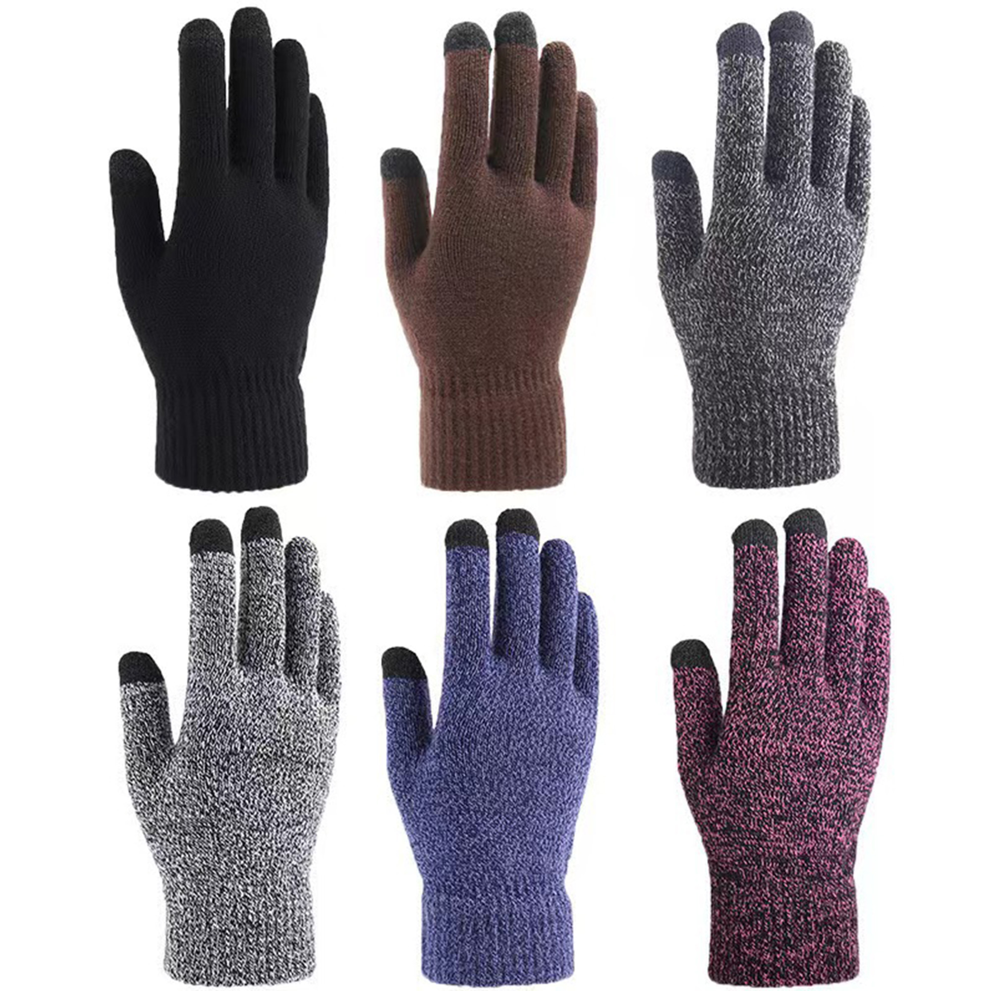 Thick Adult Warmth Touch Screen Gloves 2