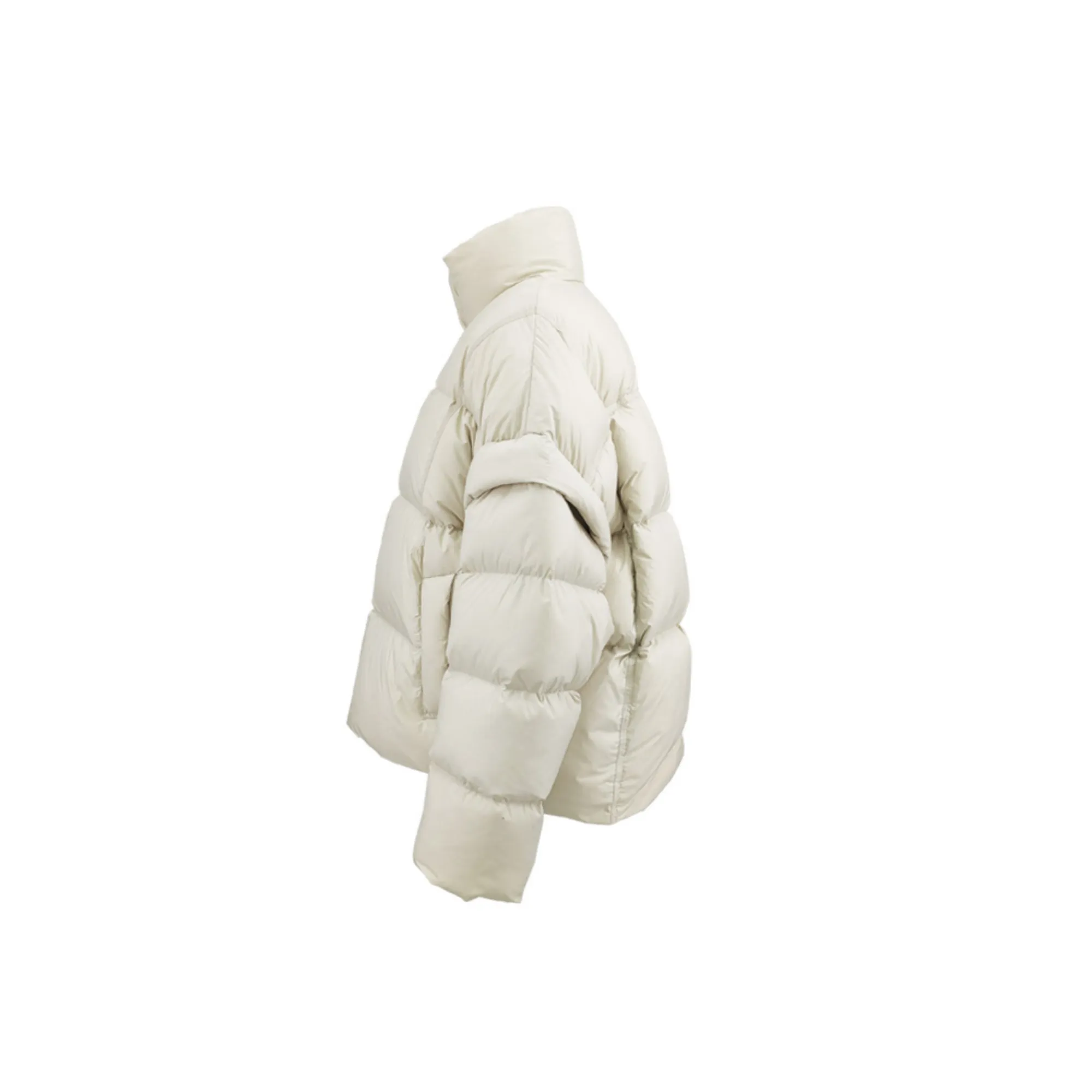 Stand Collar 90 White Duck Down Thick Puffer Jacket 2