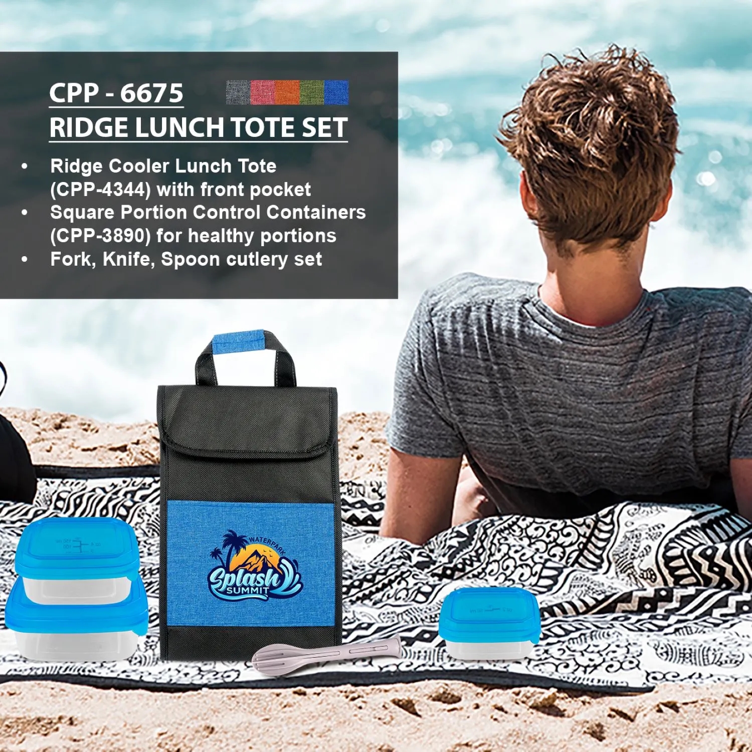 Ridge Lunch Tote Set 13