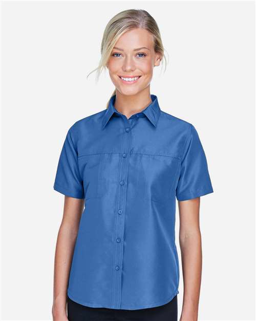 Women's Key West Short Sleeve Performance Staff Shirt - M580W 18