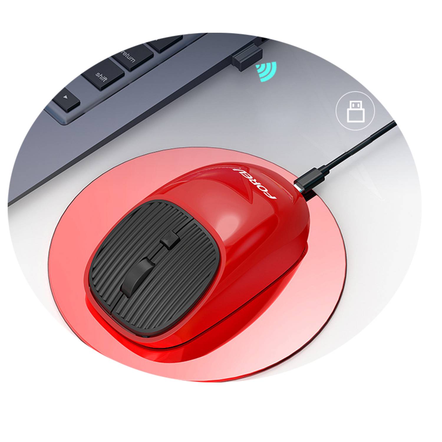 2.4G Mini Lightweight Wireless Mouse 3
