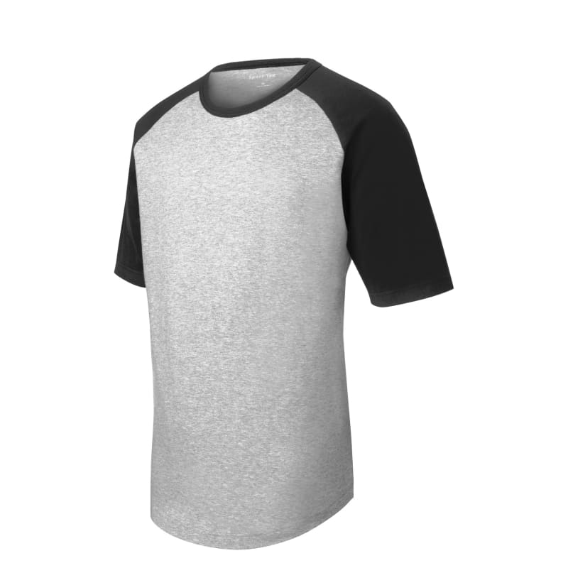 Sport-Tek Short Sleeve Colorblock Raglan Jersey. 22