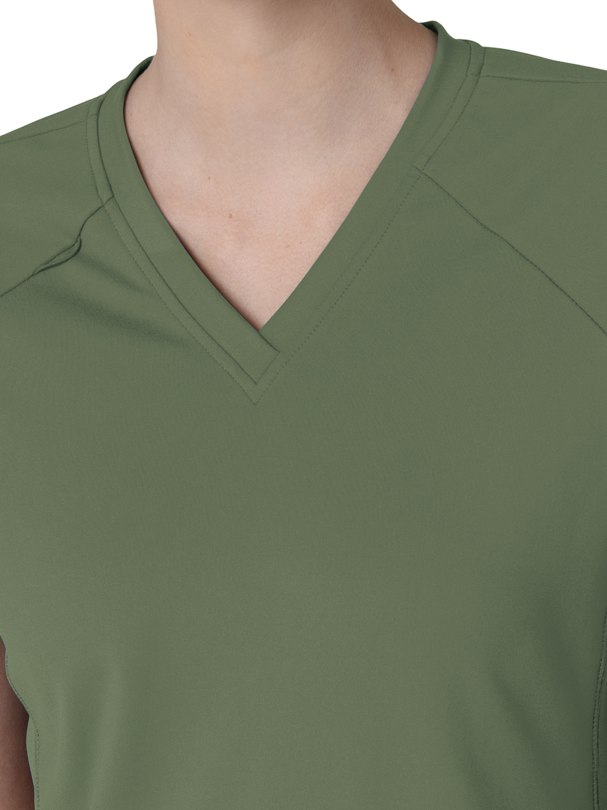 Wink - Renew Knit - Women's Four-Pocket Flex-n-Reach V-Neck Raglan Top 26