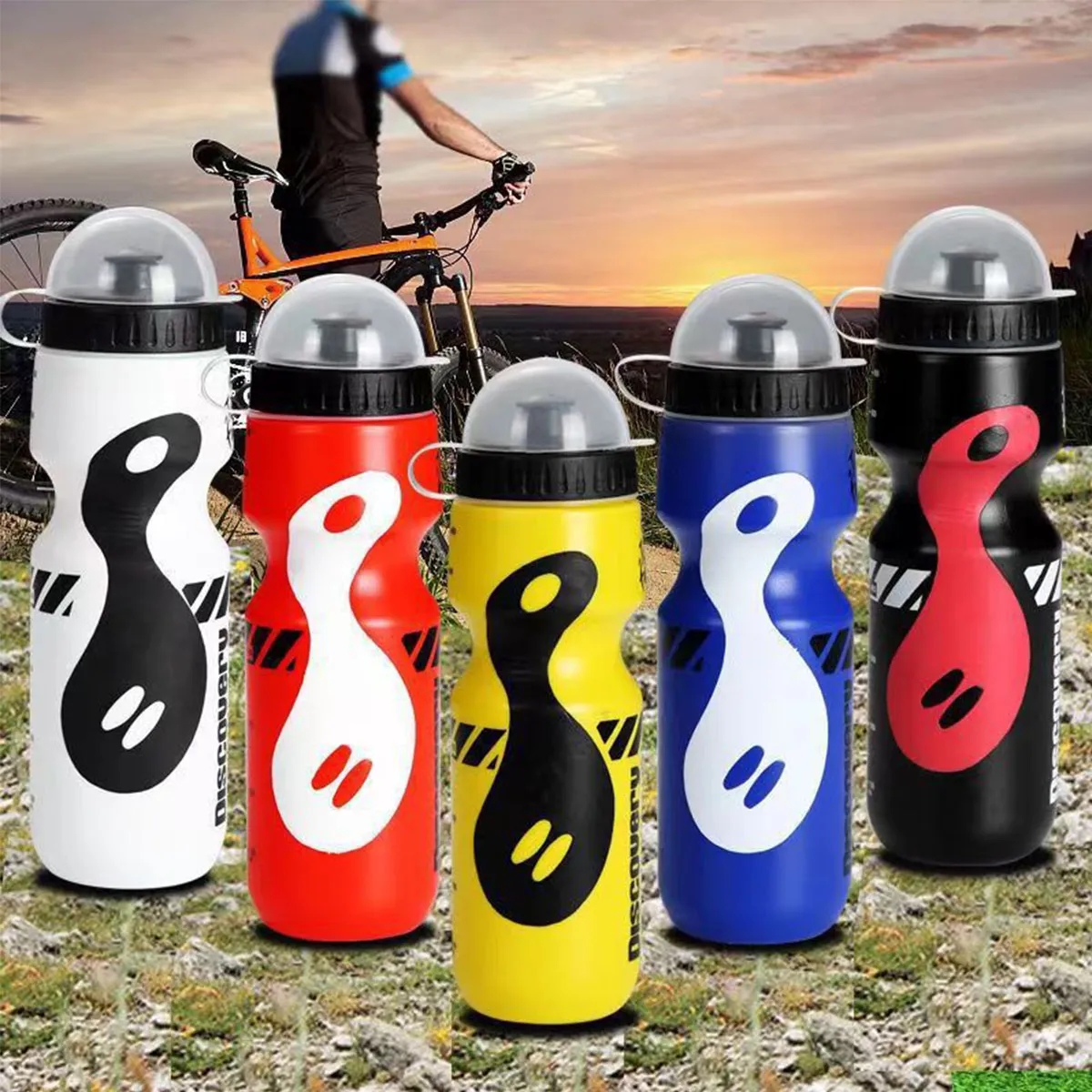 Large Capacity Outdoor Sports Mountain Riding Squeeze Bottle 4