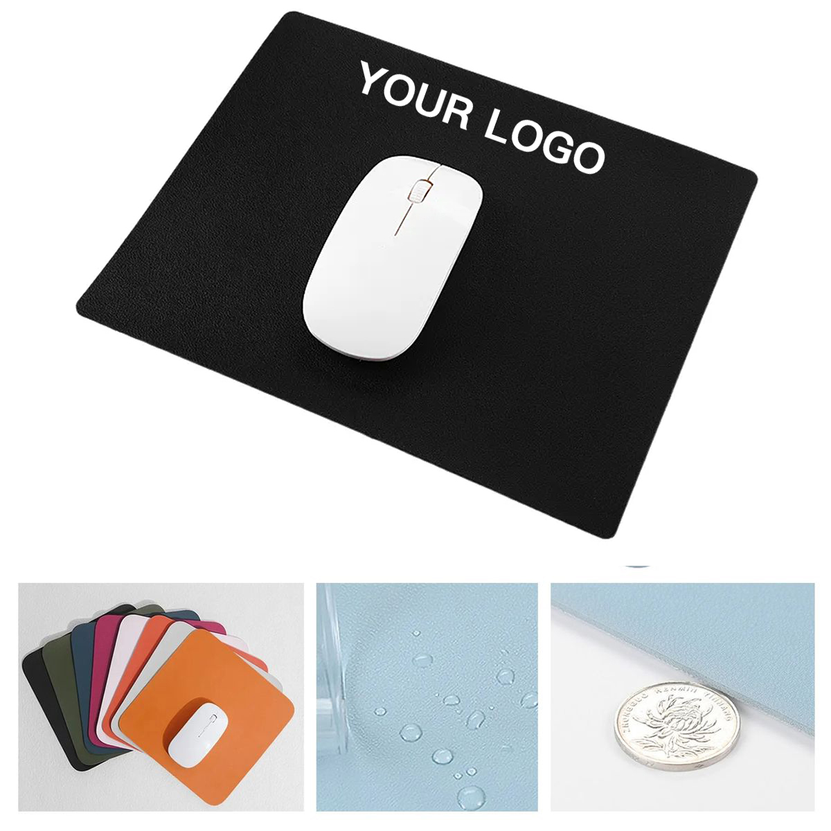 10x8 Inch Leather Mouse Pad for Daily Computing 12
