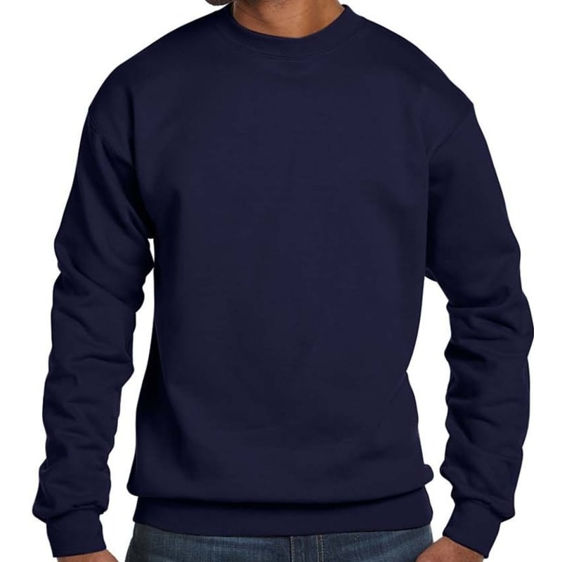 Hanes 7.8 Oz. ComfortBlend® EcoSmart® 50/50 Fleece Crew, custom hoodie or sweatshirt with logo imprint 15