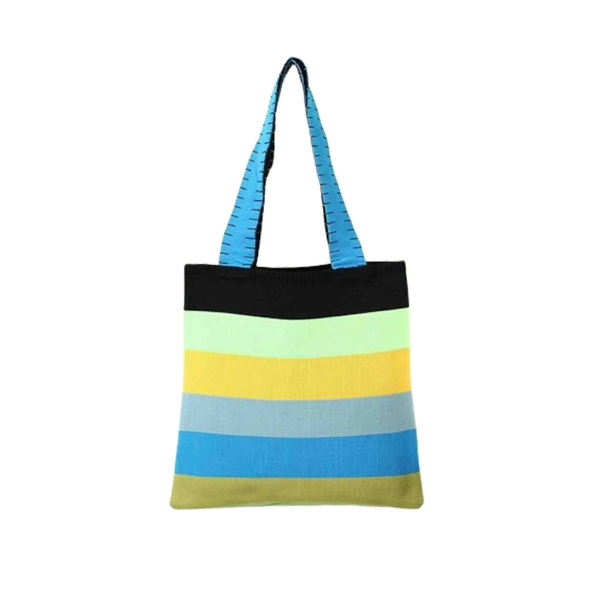 Rainbow Polyester Tote Bag 3