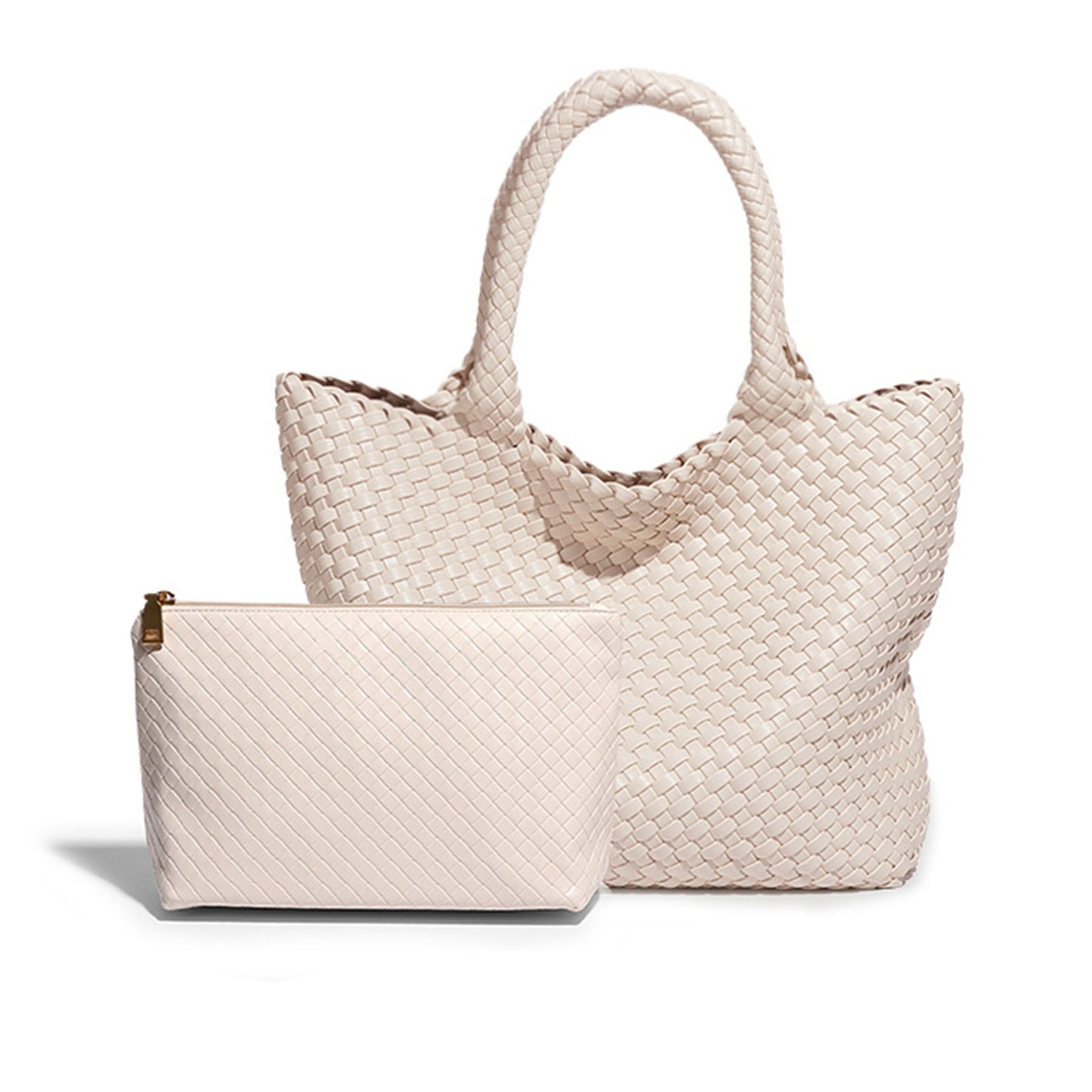 Woven Leather Handbag 4