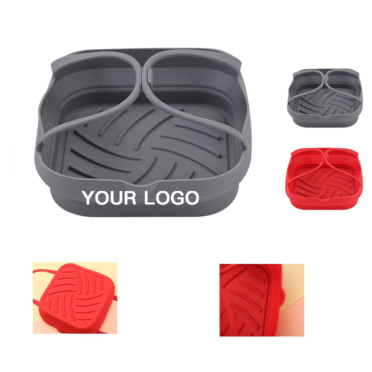 Round Silicone Liner for Fryer Basket 2