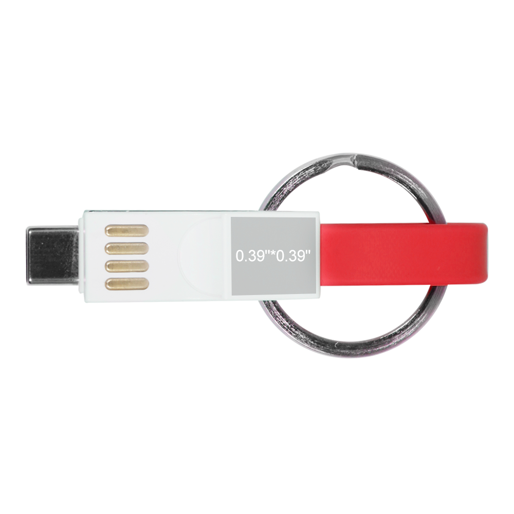 Carol Stream 3-in-1 Key Ring Charging Cable