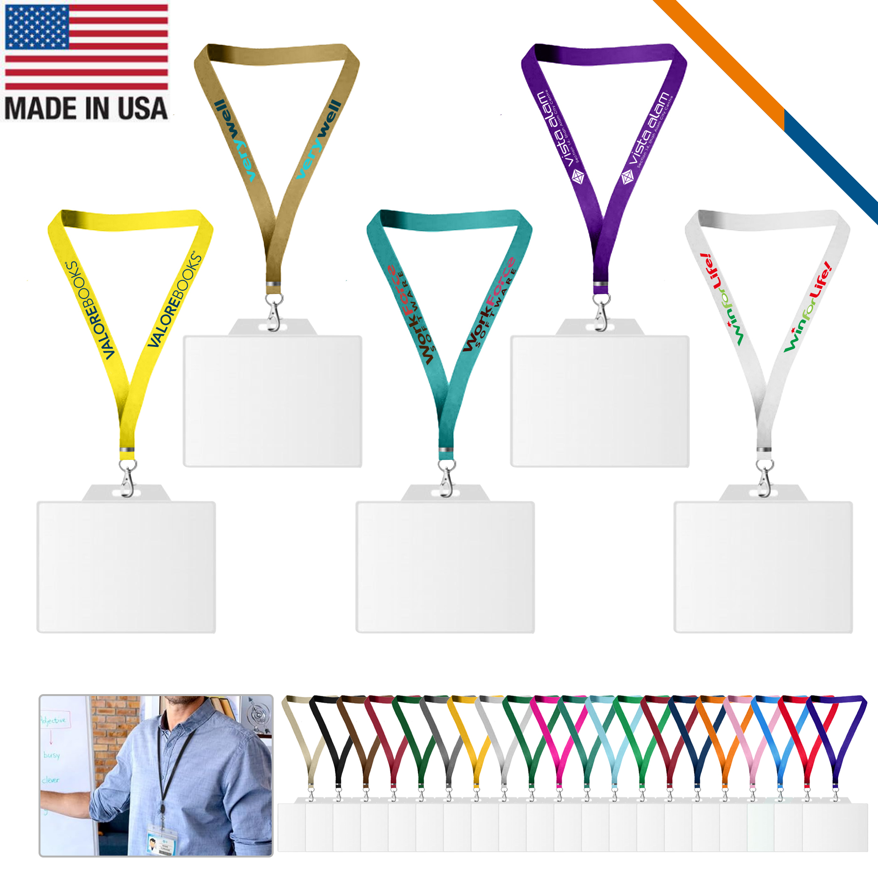 Dazz Badge Holder Lanyard 27