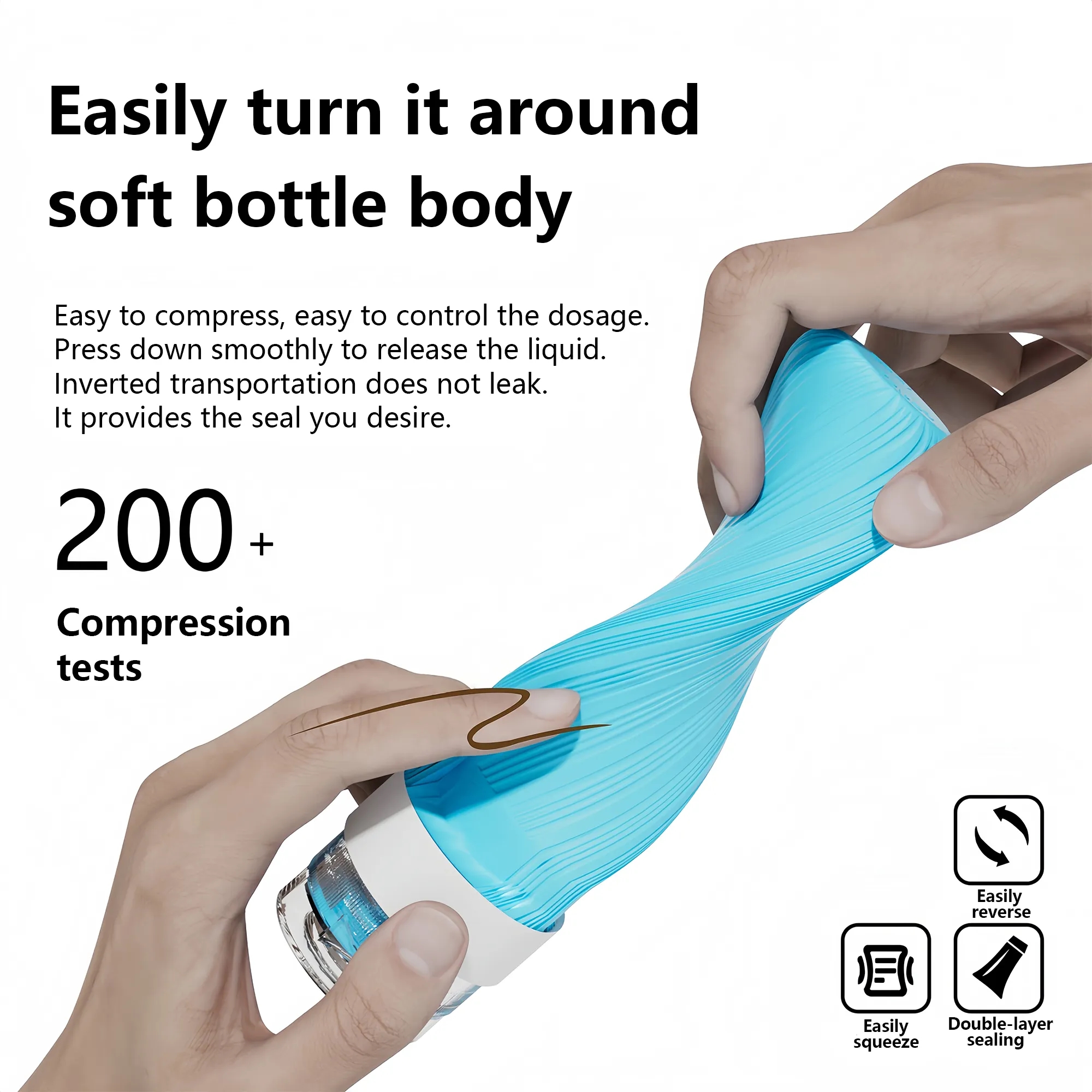 Portable Silicone Travel Bottle Set 8