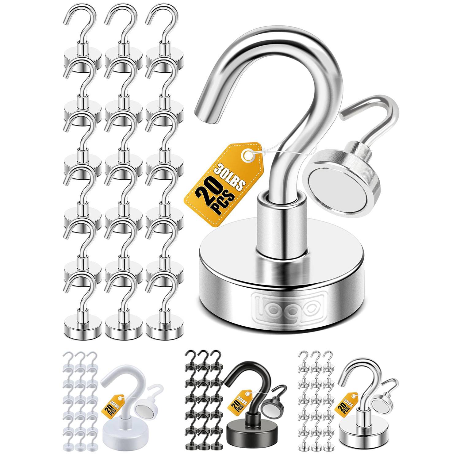 DIYMAG Neodymium Iron Boron Super Strong Magnetic Hook 2