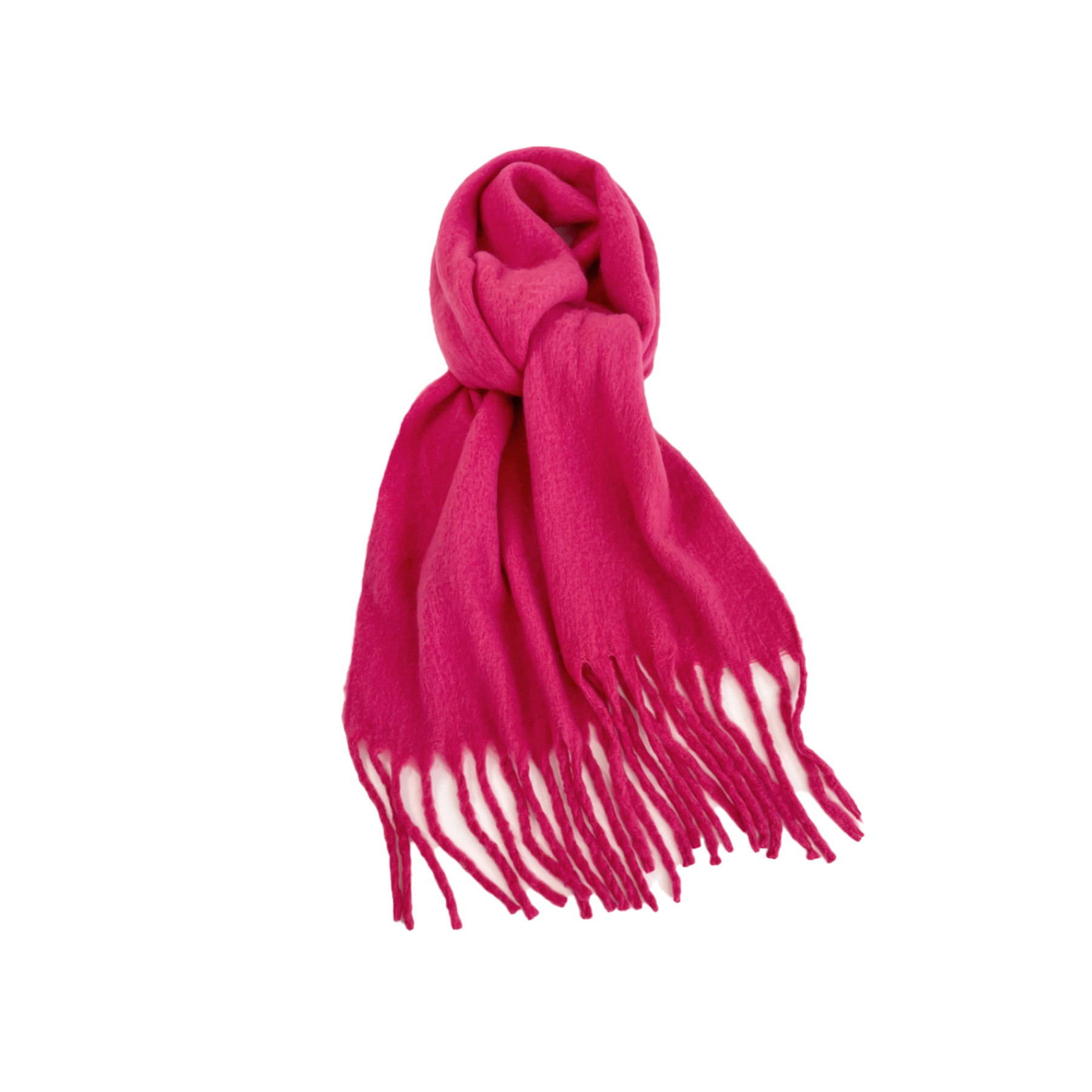 Winter Scarf With Tassel 15