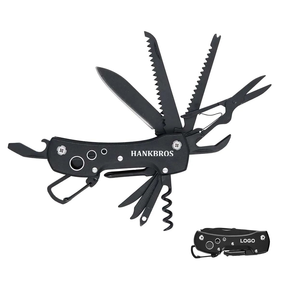 15 in 1 Stainless Steel Multitool Pocket Knife 1