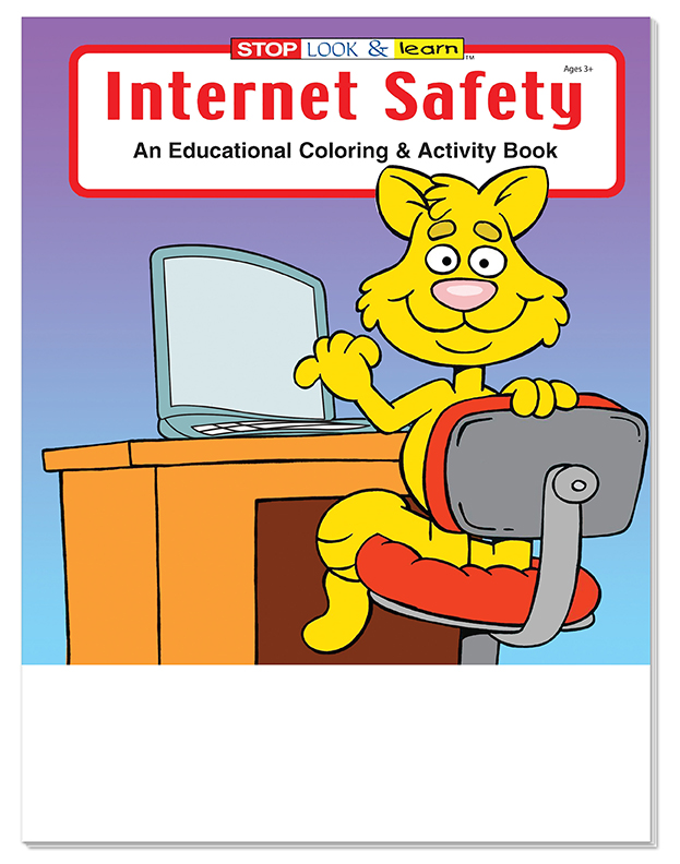 COLORING BOOK - Internet Safety Coloring & Activity Book 1