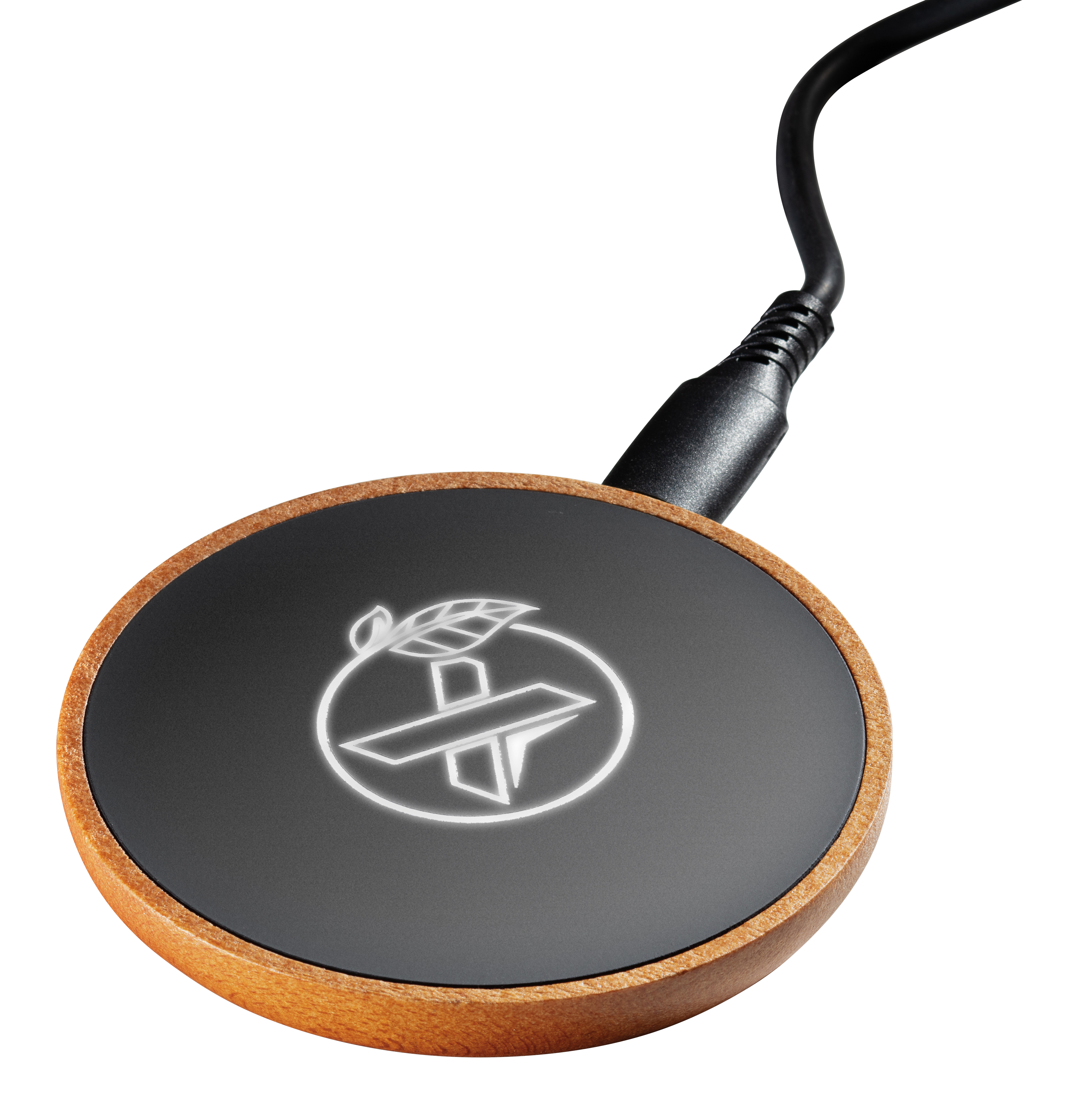 SCX Innovative Design™ Maple Wood 10W Wireless Charger 7