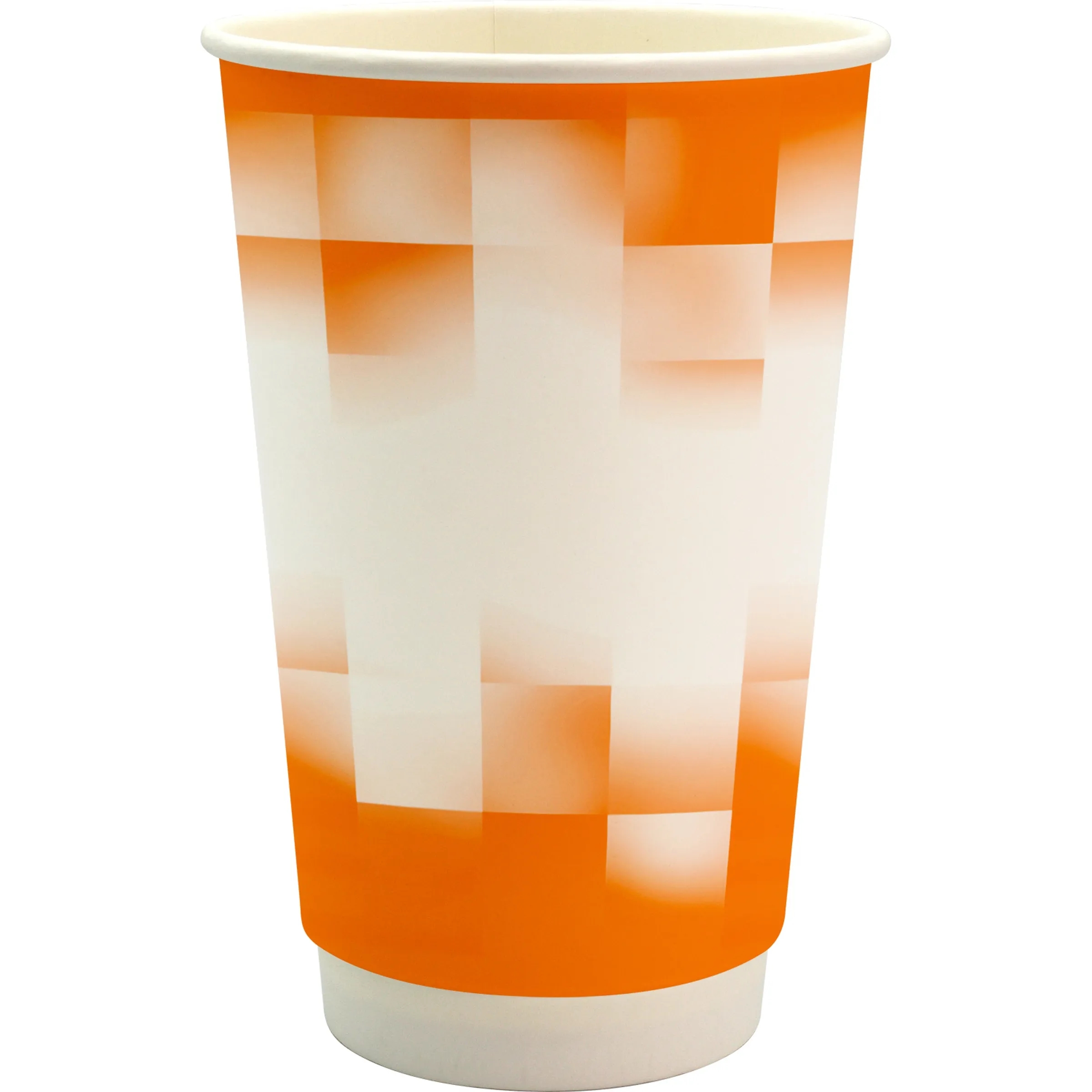 16 oz. Full Color Shaded Checkers Paper Cup 6