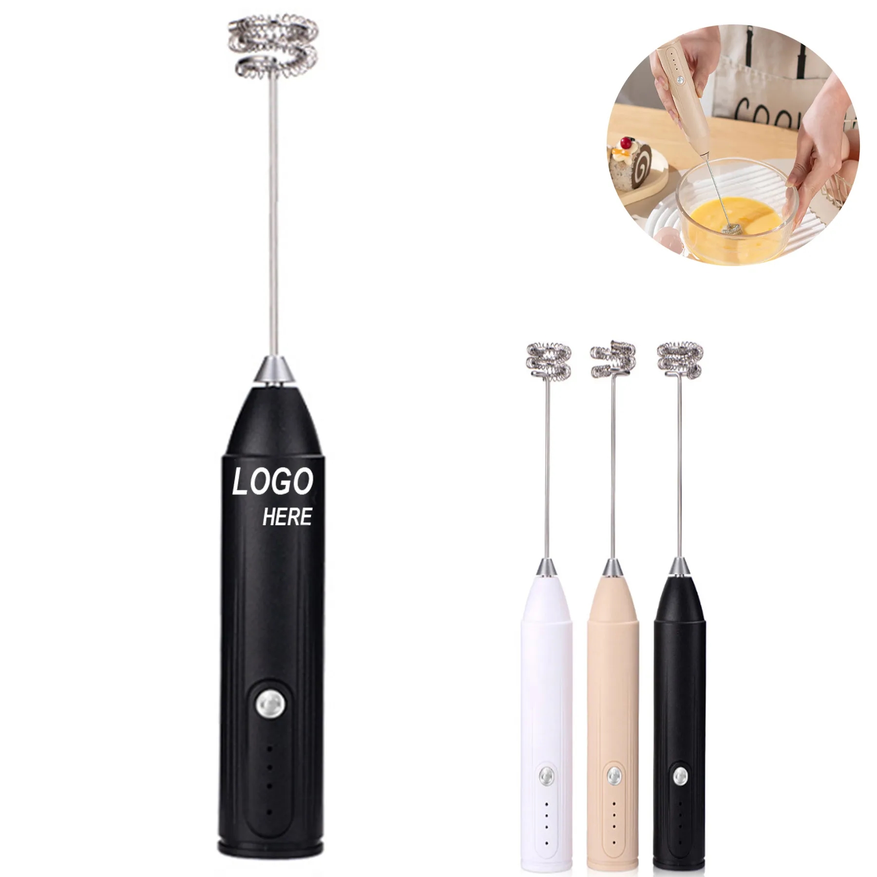 Wireless Electric Milk Frother 5