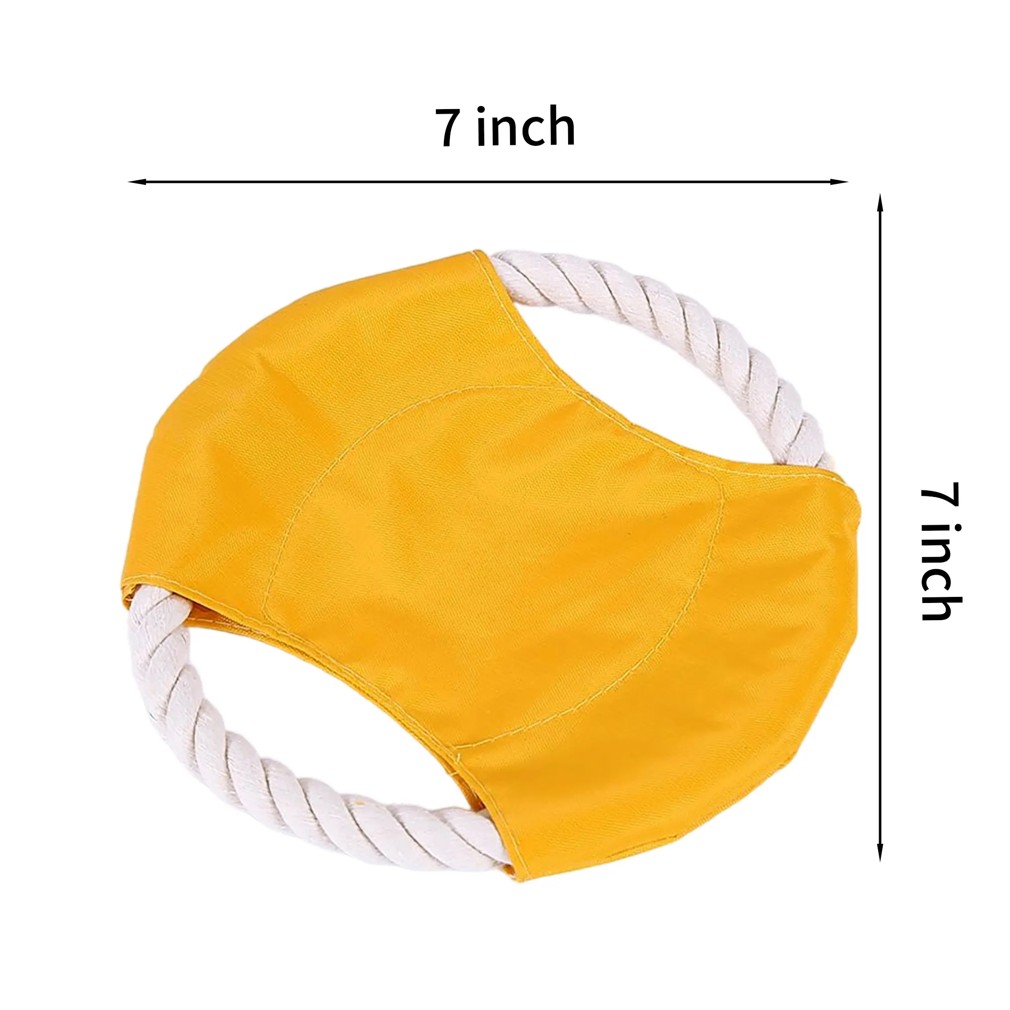Braided Cotton Rope Pet Flyer Disc Oxford 5