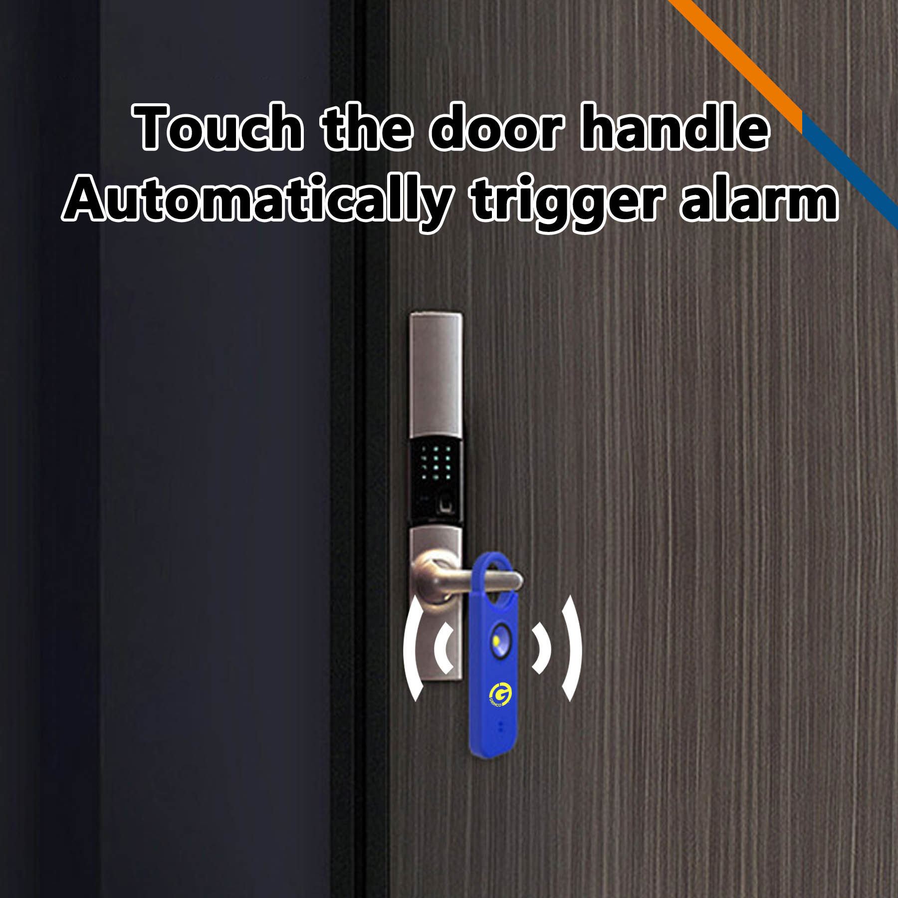 Rexa Rechargeable LED Light Safety Alarm 9